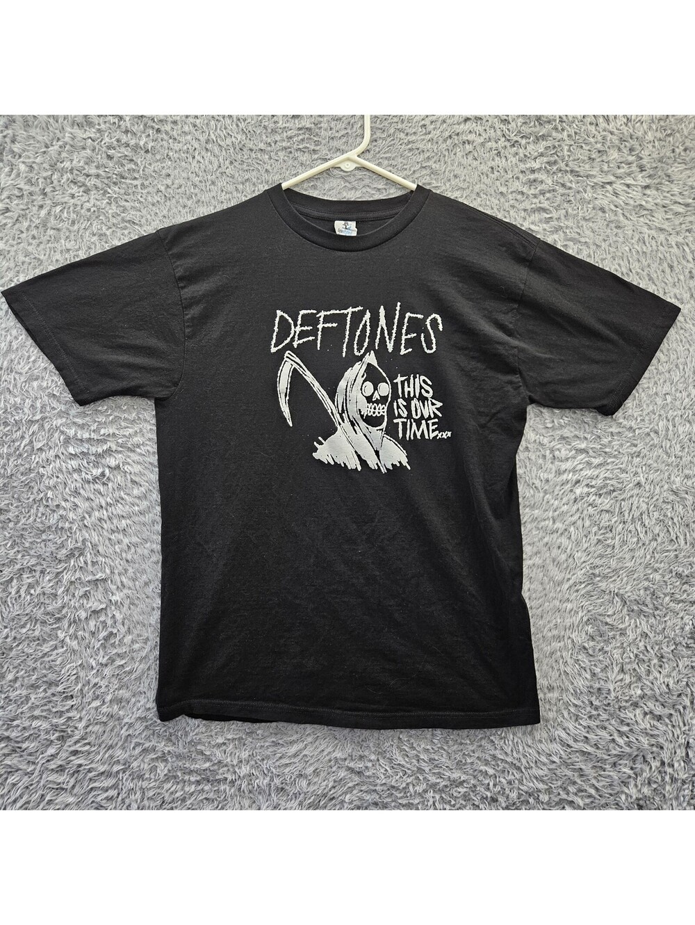 Deftones T Shirt This Is Our Time Skull Reaper Men Large Teestyled